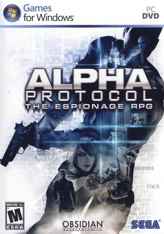 Alpha Protocol box art for Xbox 360